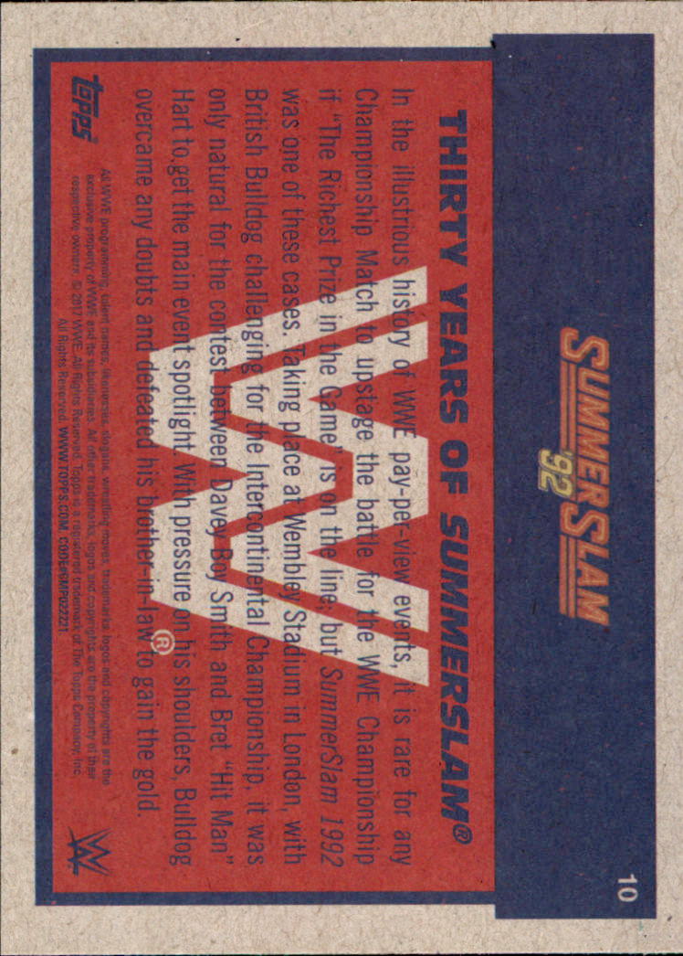 B0202- 2017 Topps Heritage WWE Wrestling Cards -You Pick- 15+ FREE US SHIP - Picture 215 of 281