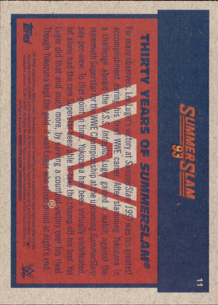 B0202- 2017 Topps Heritage WWE Wrestling Cards -You Pick- 15+ FREE US SHIP - Picture 217 of 281