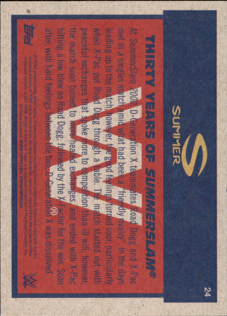 B0202- 2017 Topps Heritage WWE Wrestling Cards -You Pick- 15+ FREE US SHIP - Picture 233 of 281