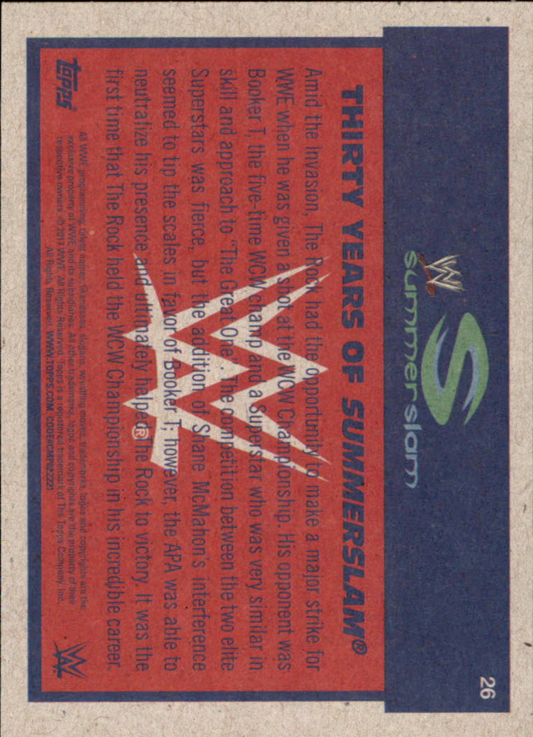 B0202- 2017 Topps Heritage WWE Wrestling Cards -You Pick- 15+ FREE US SHIP - Picture 237 of 281