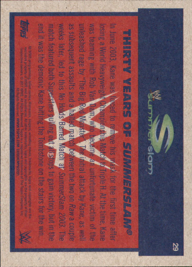 B0202- 2017 Topps Heritage WWE Wrestling Cards -You Pick- 15+ FREE US SHIP - Picture 243 of 281