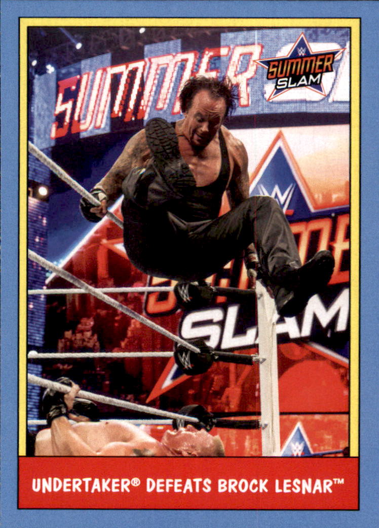 B0202- 2017 Topps Heritage WWE Wrestling Cards -You Pick- 15+ FREE US SHIP - Picture 274 of 281
