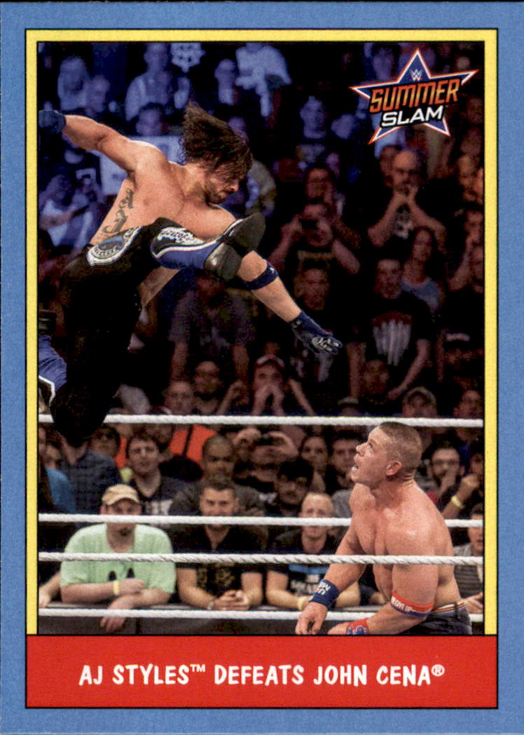 B0202- 2017 Topps Heritage WWE Wrestling Cards -You Pick- 15+ FREE US SHIP - Picture 276 of 281