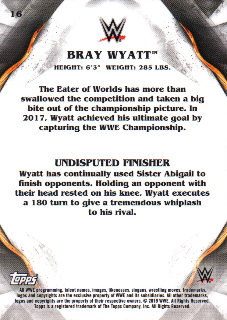 A7081- 2019 Topps WWE Undisputed #s 1-90 +Inserts -You Pick- 15+ FREE US SHIP - Picture 7 of 53