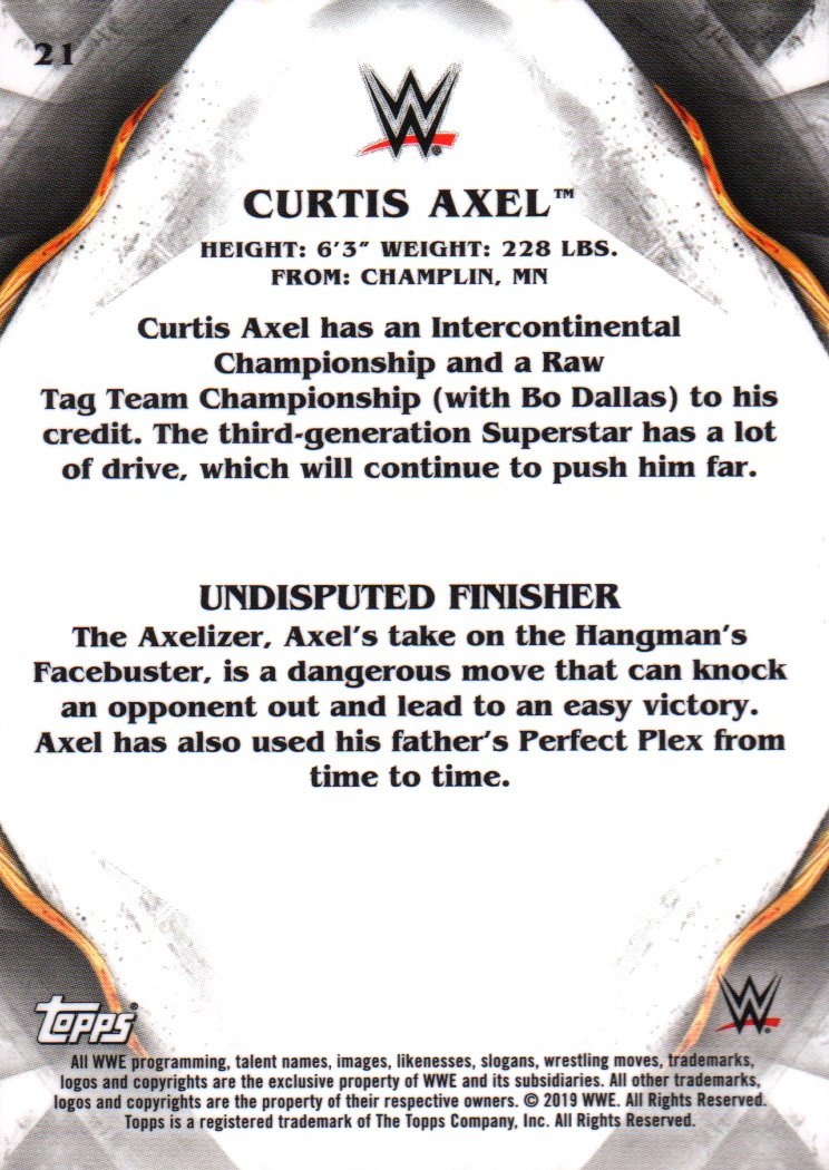 A7081- 2019 Topps WWE Undisputed #s 1-90 +Inserts -You Pick- 15+ FREE US SHIP - Picture 11 of 53