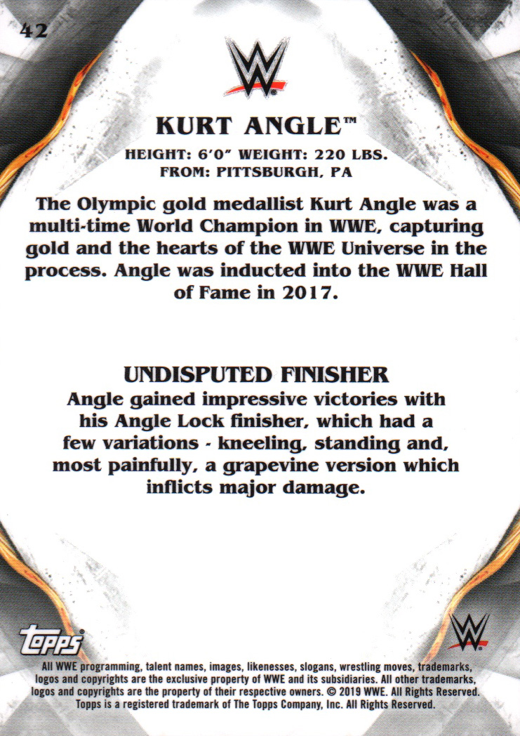 A7081- 2019 Topps WWE Undisputed #s 1-90 +Inserts -You Pick- 15+ FREE US SHIP - Picture 21 of 53
