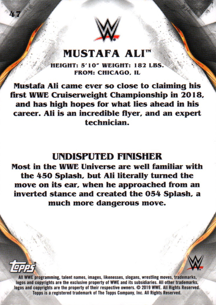 A7081- 2019 Topps WWE Undisputed #s 1-90 +Inserts -You Pick- 15+ FREE US SHIP - Picture 25 of 53