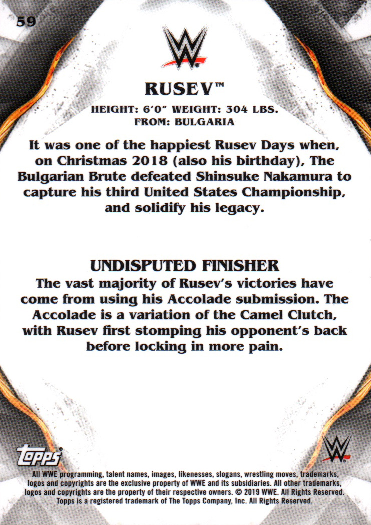 A7081- 2019 Topps WWE Undisputed #s 1-90 +Inserts -You Pick- 15+ FREE US SHIP - Picture 33 of 53
