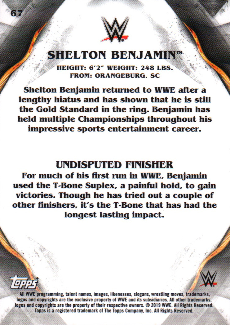 A7081- 2019 Topps WWE Undisputed #s 1-90 +Inserts -You Pick- 15+ FREE US SHIP - Picture 39 of 53