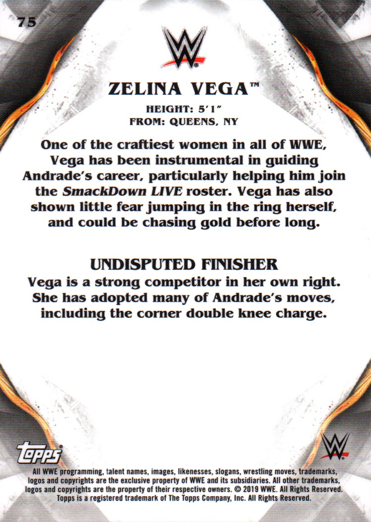 A7081- 2019 Topps WWE Undisputed #s 1-90 +Inserts -You Pick- 15+ FREE US SHIP - Picture 45 of 53