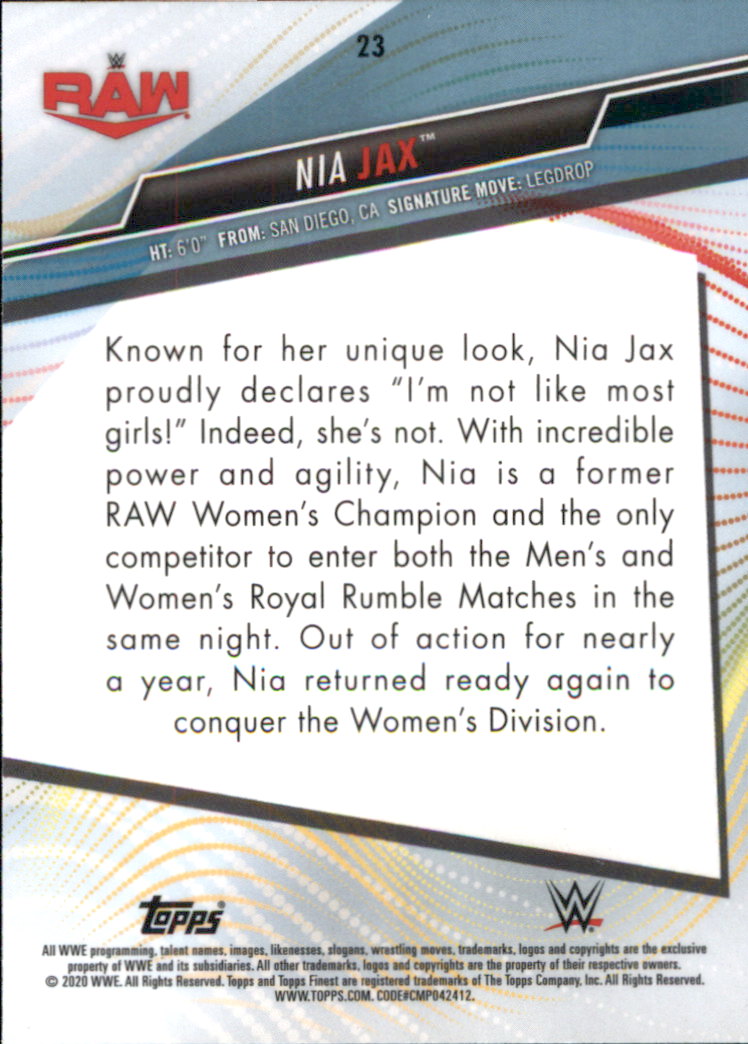 B3854- 2020 Feinstes Wwe Wrestling #S 1-100 + Einsätze -du Pick- 15 + Gratis US - Bild 23 von 100