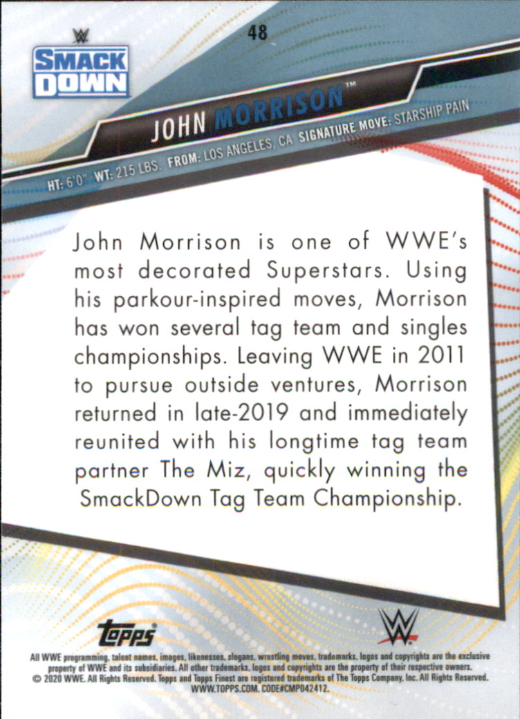 B3854- 2020 Feinstes Wwe Wrestling #S 1-100 + Einsätze -du Pick- 15 + Gratis US - Bild 43 von 100