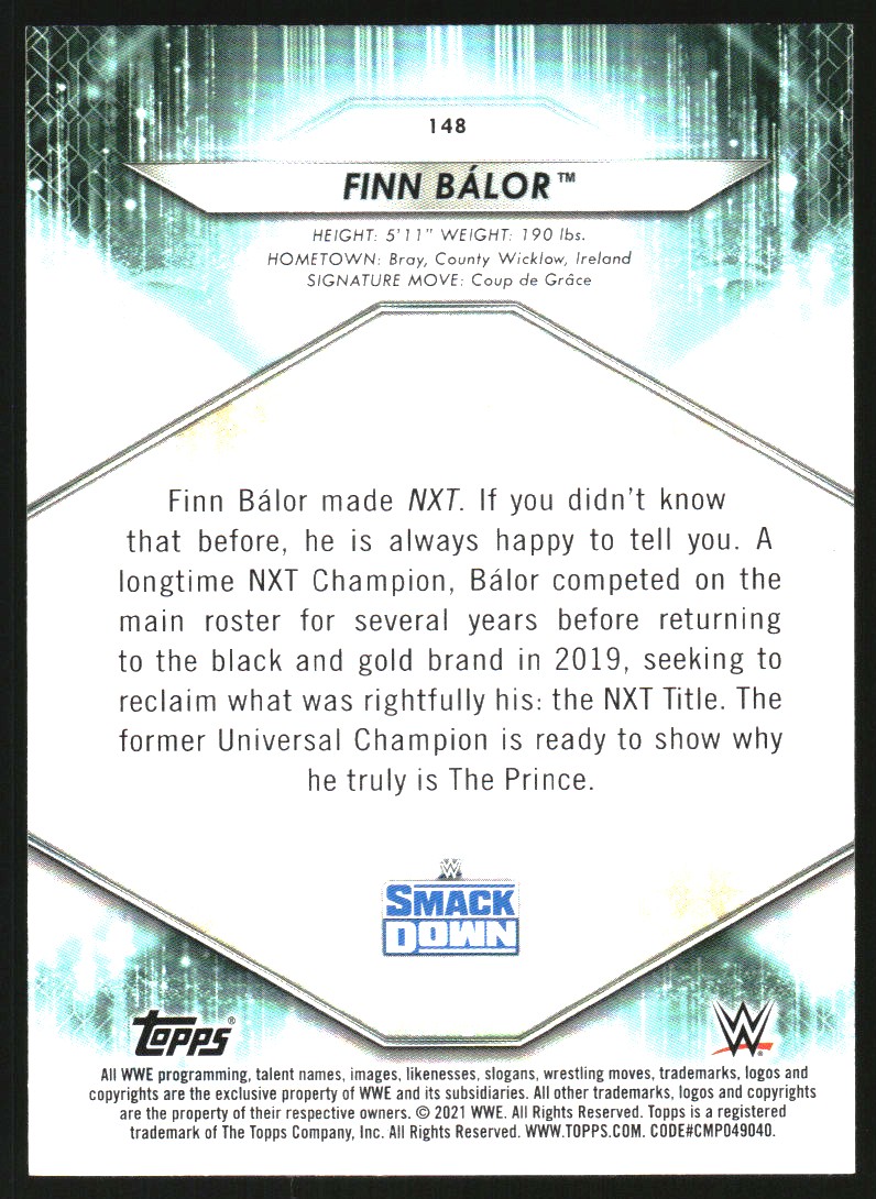 Sports Card Back