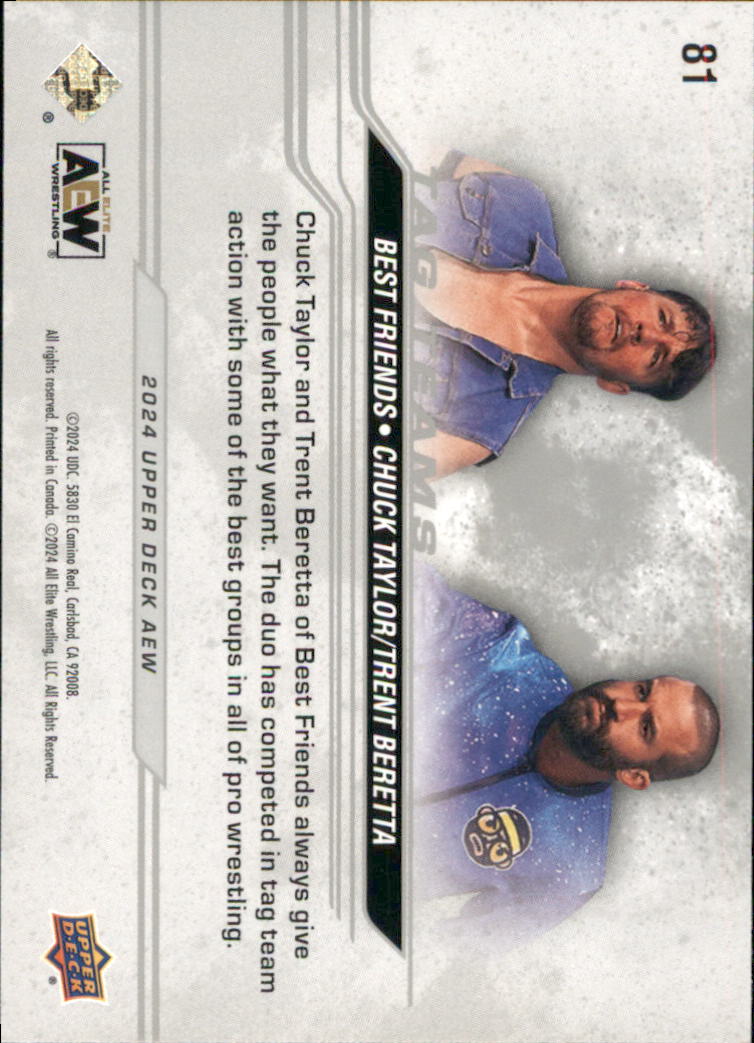 B5722- 2024 Upper Deck AEW Card #s 1-100 +Inserts -You Pick- 15+ FREE US SHIP