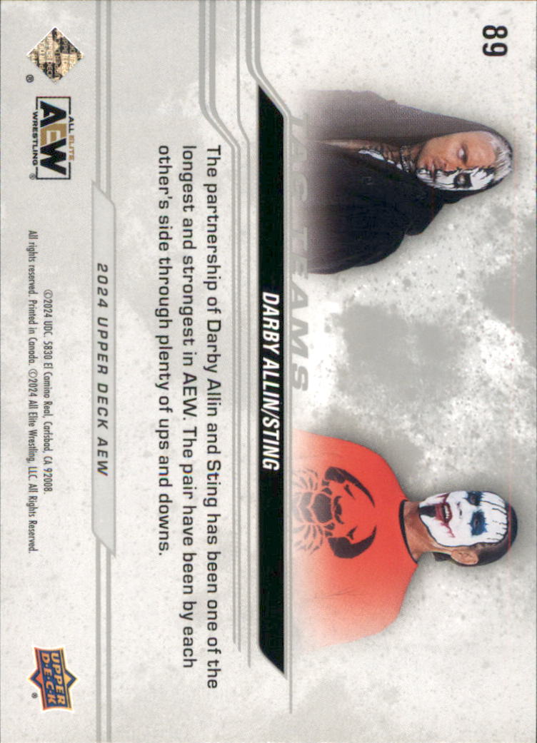 B5722- 2024 Upper Deck AEW Card #s 1-100 +Inserts -You Pick- 15+ FREE US SHIP