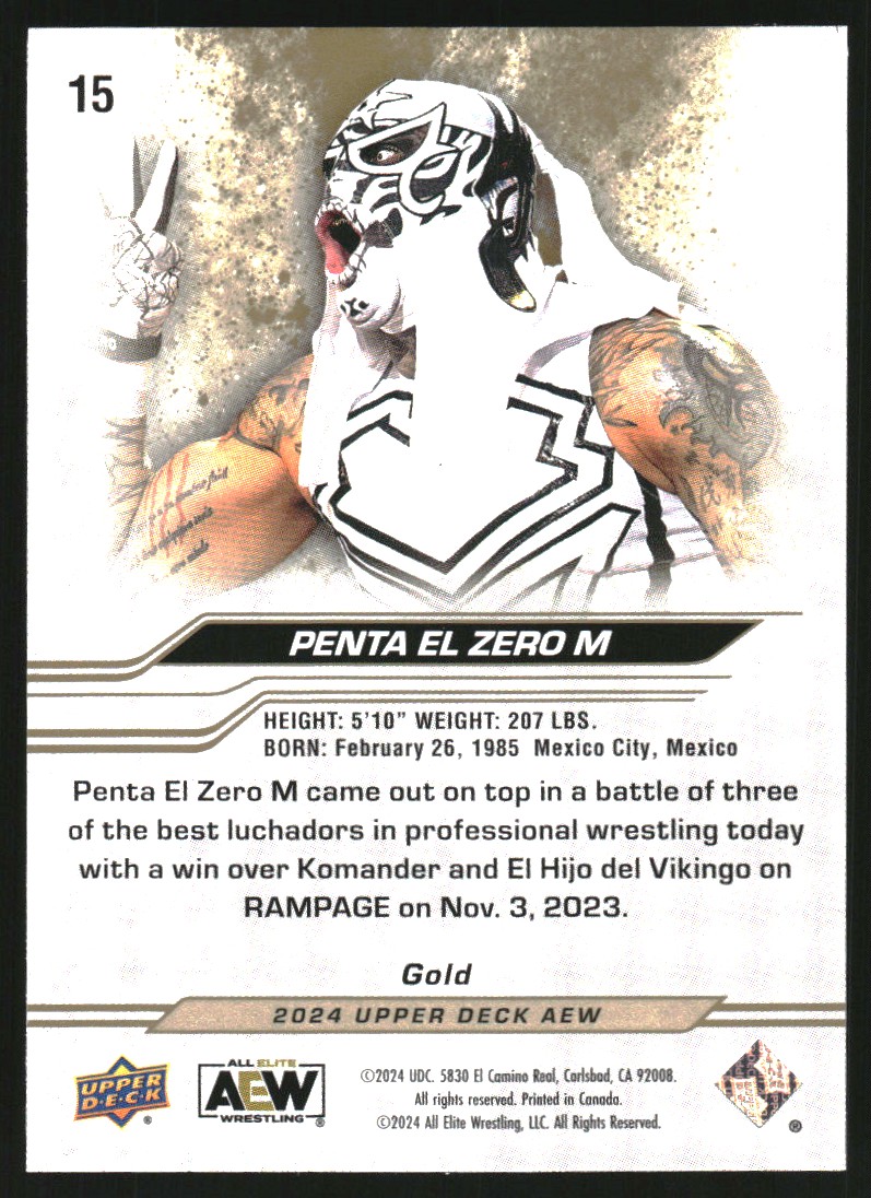 2024 Upper Deck AEW All Elite Wrestling - AEW Posters #AP-15 Chris Jericho, Will Ospreay (RC)