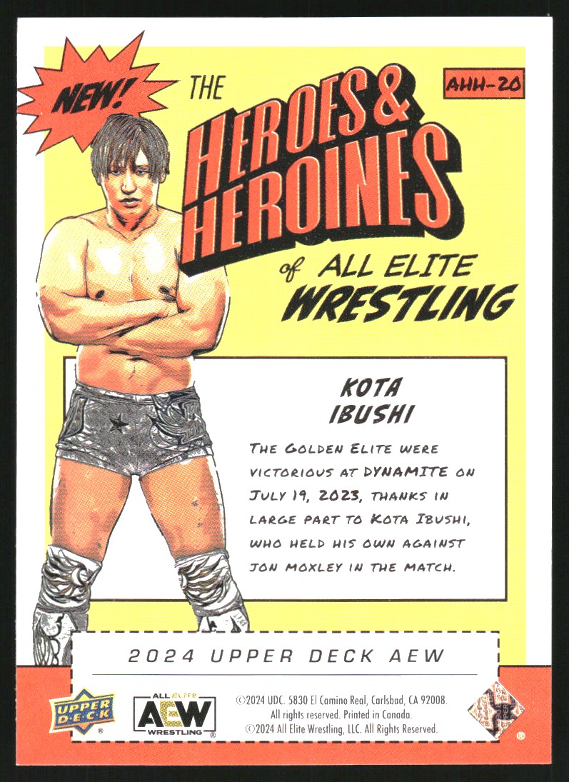 2024 Upper Deck AEW All Elite Wrestling - AEW Posters #AP-15 Chris Jericho, Will Ospreay (RC)