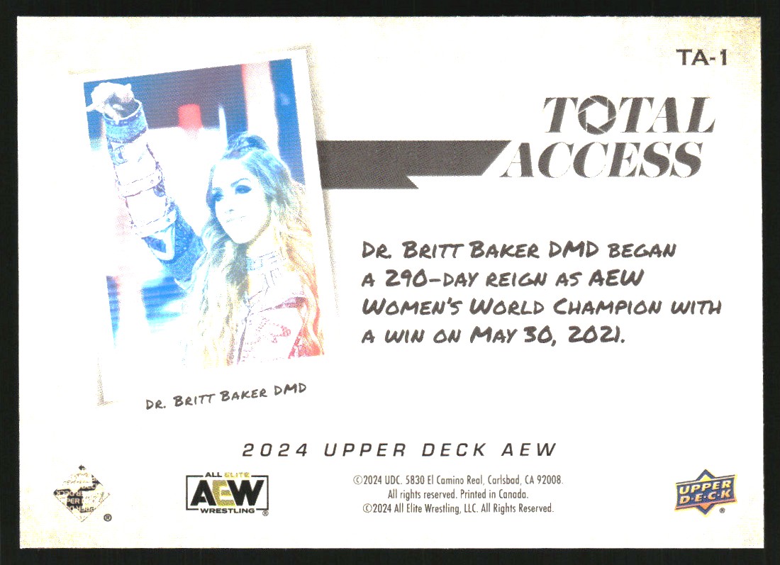 2024 Upper Deck AEW All Elite Wrestling - AEW Posters #AP-15 Chris Jericho, Will Ospreay (RC)