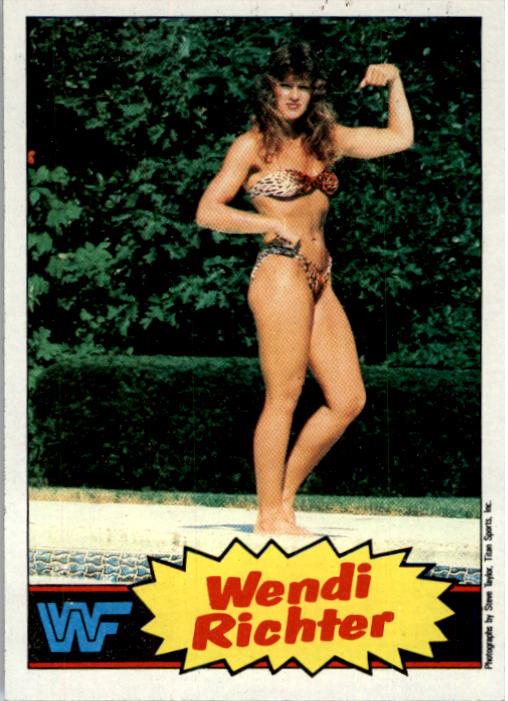 1985 Topps WWF #8 Wendi Richter RC