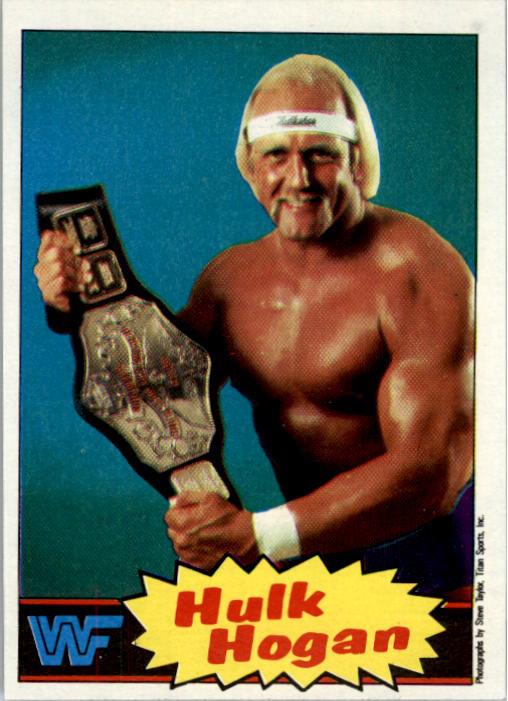1985 Topps WWF #16 Hulk Hogan RC
