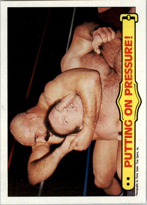 A6980- 1985 Topps Wwf Wrestling Karten #S 1-66 -du Pick- 15 + Gratis US Schiff - Bild 28 von 83