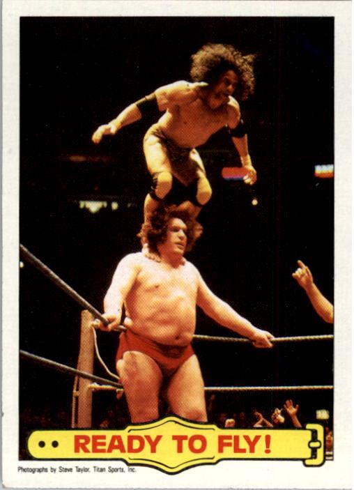 1985 Topps WWF #53 Ready to Fly! RA