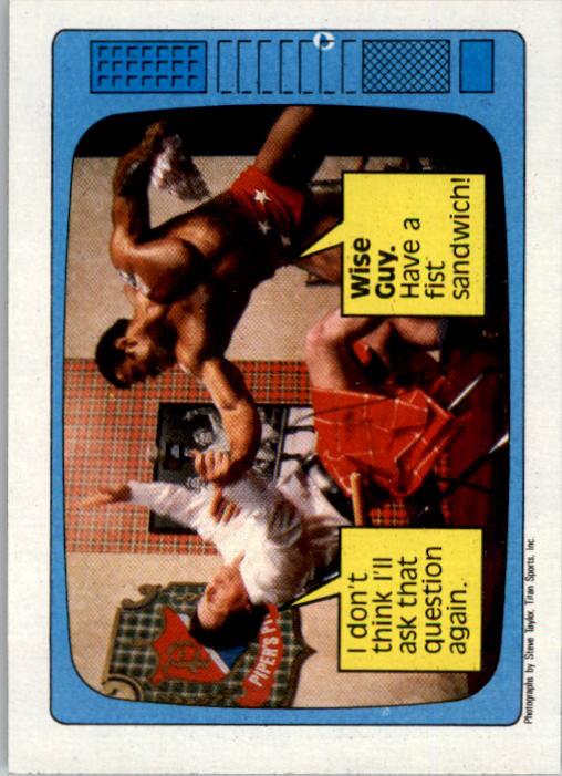 1985 Topps WWF #59 I don't think I'll ask that question again. SS