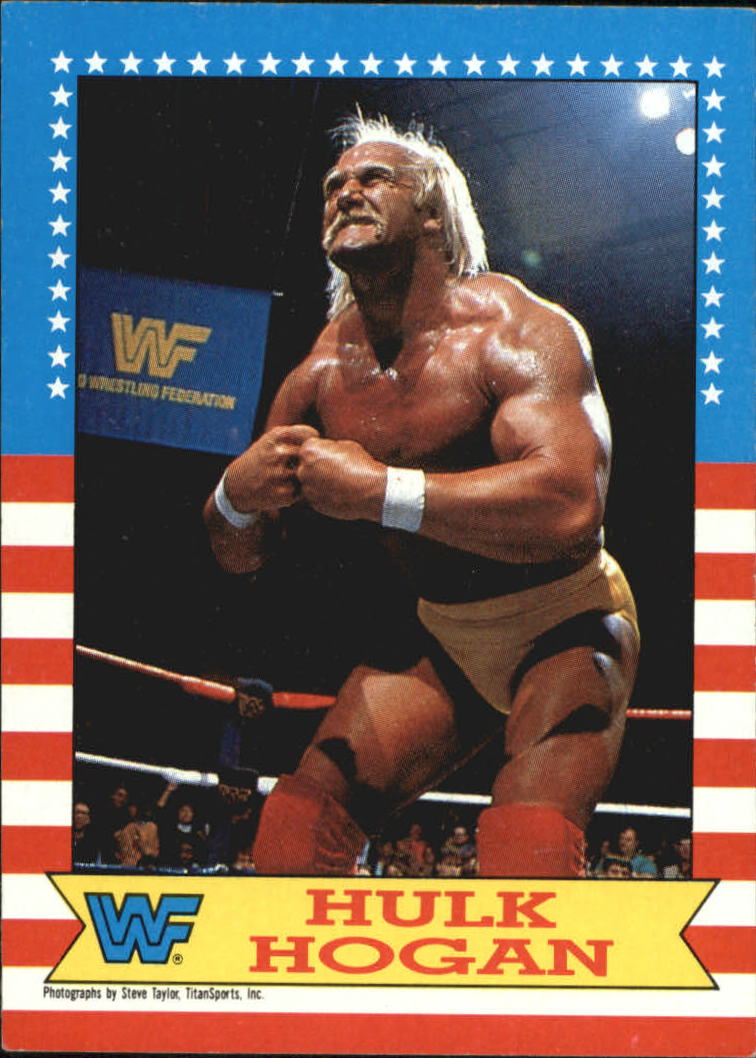 1987 Topps WWF #3 Hulk Hogan