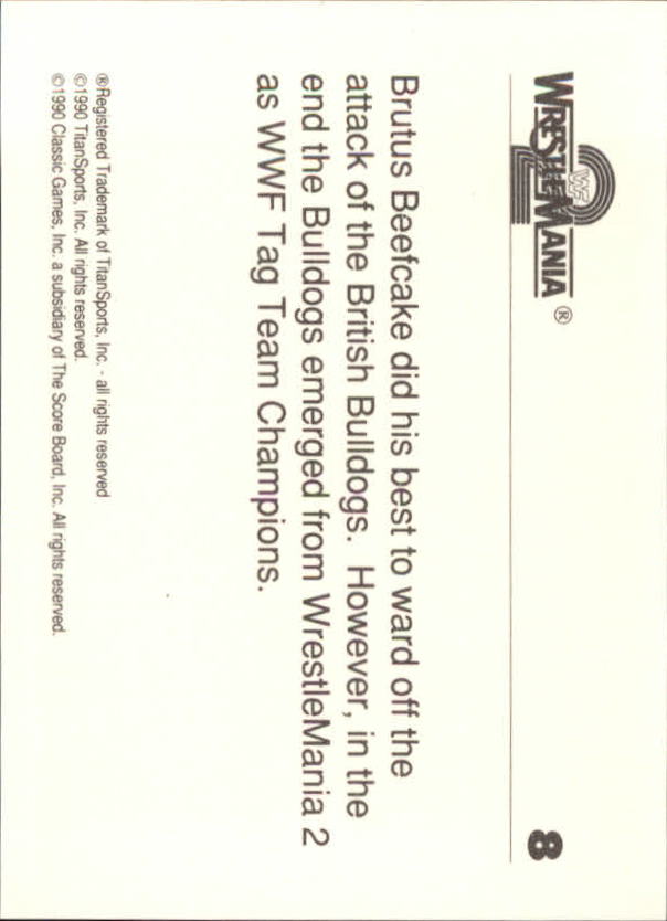 A8495- 1990 Classic WWF History of WrestleMania -You Pick- 15+ FREE US SHIP - Picture 15 of 221