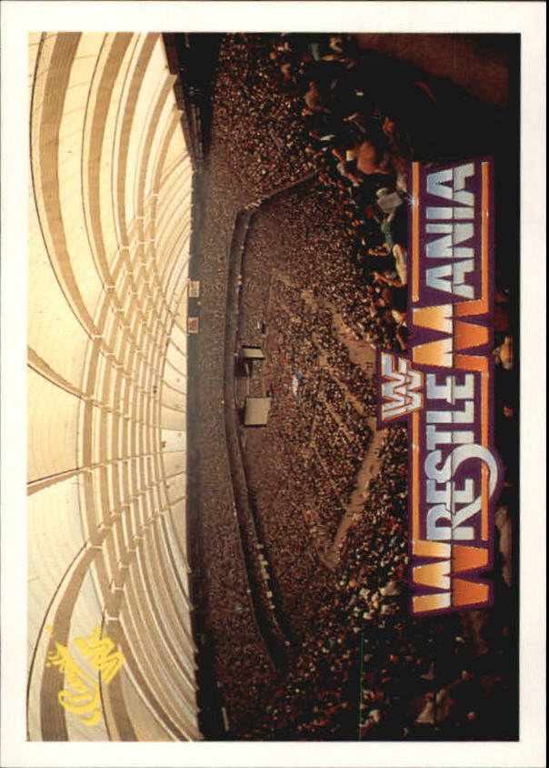 1990 Classic WWF History of WrestleMania #23 Stadium Scene