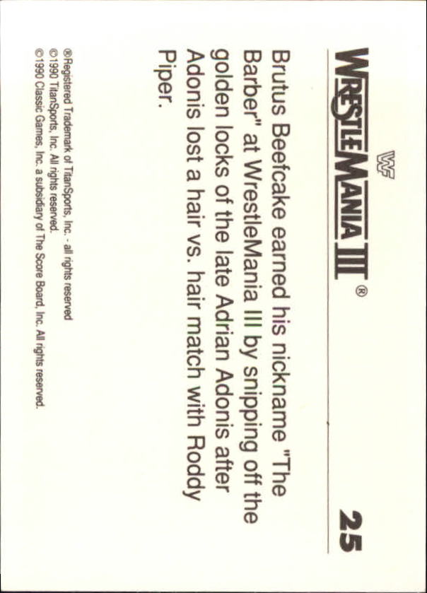 A8495- 1990 Classic WWF History of WrestleMania -You Pick- 15+ FREE US SHIP - Picture 37 of 221