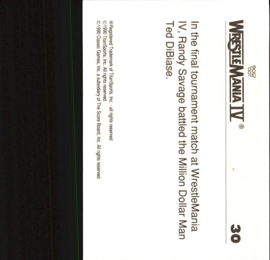 A8495- 1990 Classic WWF History of WrestleMania -You Pick- 15+ FREE US SHIP - Picture 41 of 221