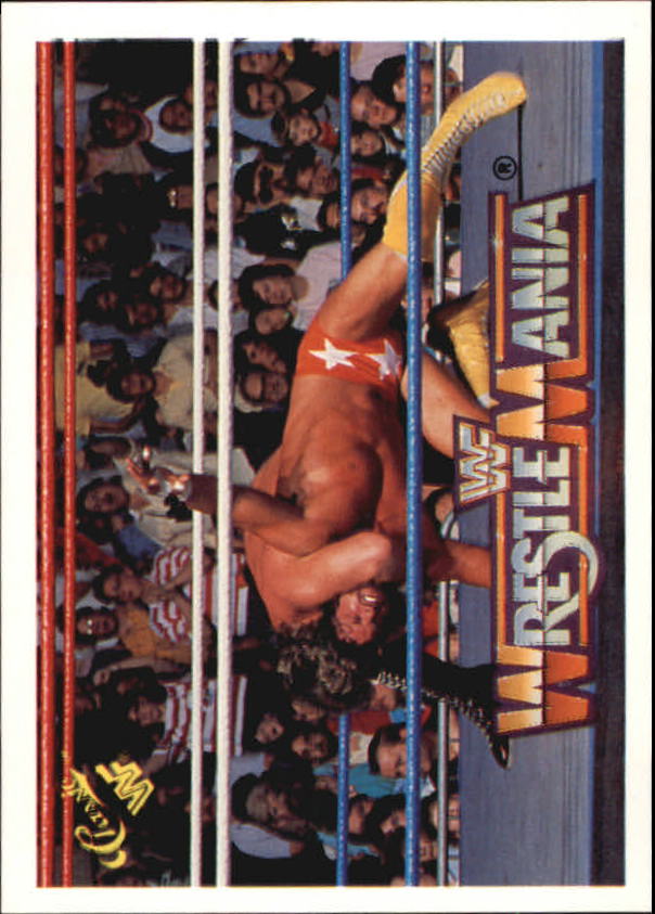1990 Classic WWF History of WrestleMania #31 Million Dollar Man/Macho Man Randy Savage