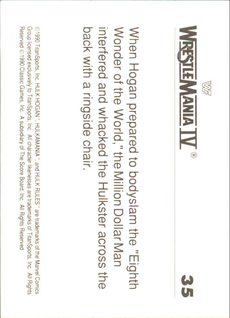 A8495- 1990 Classic WWF History of WrestleMania -You Pick- 15+ FREE US SHIP - Picture 45 of 221