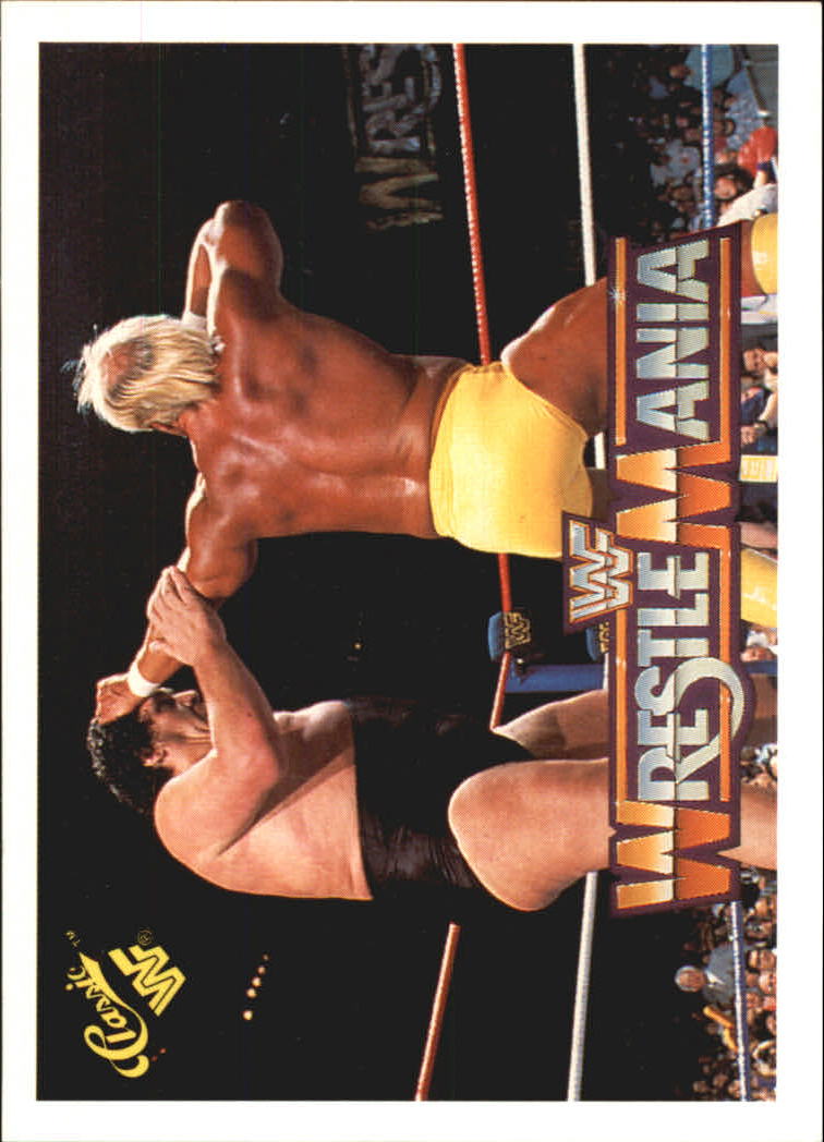1990 Classic WWF History of WrestleMania #36 Hulk Hogan/Andre the Giant