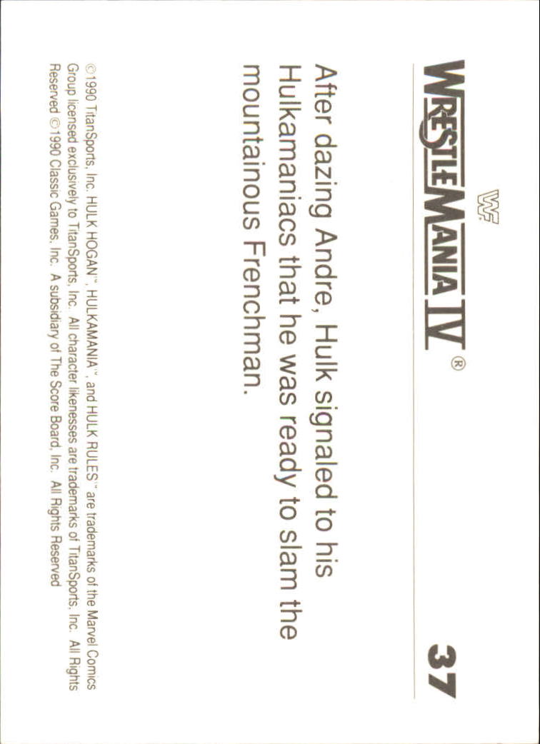 A8495- 1990 Classic WWF History of WrestleMania -You Pick- 15+ FREE US SHIP - Picture 47 of 221