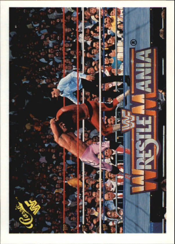 1990 Classic WWF History of WrestleMania #62 Jake The Snake Roberts/Rick Rude