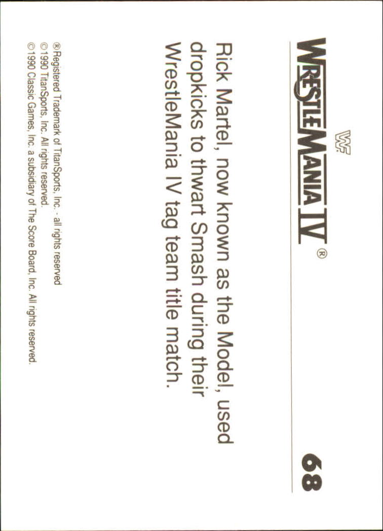A8495- 1990 Classic WWF History of WrestleMania -You Pick- 15+ FREE US SHIP - Picture 97 of 221