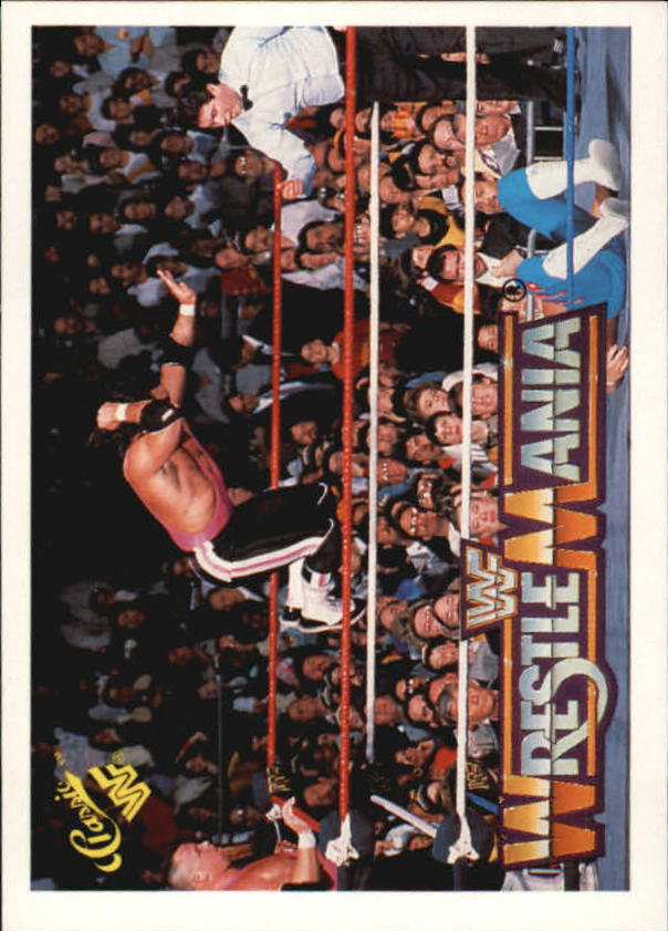1990 Classic WWF History of WrestleMania #79 Bret Hit Man Hart/Honky Tonk Man