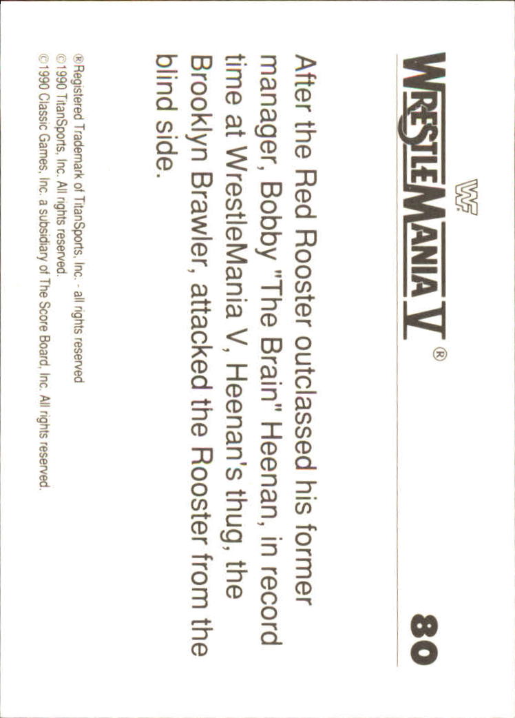 A8495- 1990 Classic WWF History of WrestleMania -You Pick- 15+ FREE US SHIP - Picture 121 of 221
