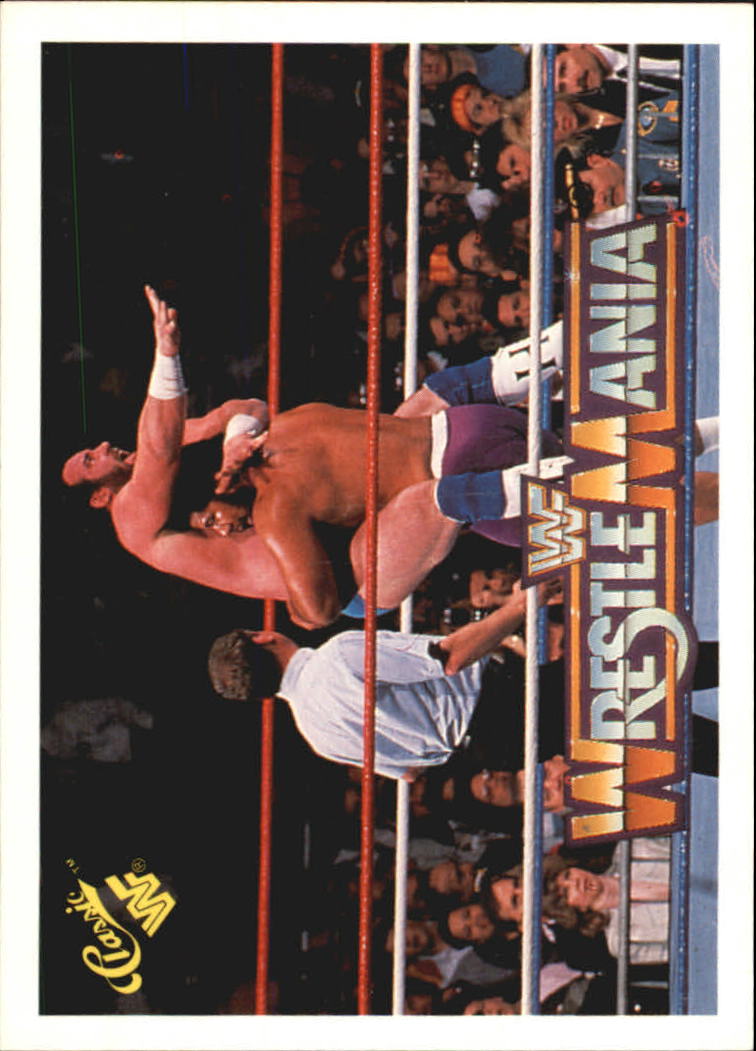 A8495- 1990 Classic WWF History of WrestleMania -You Pick- 15+ FREE US SHIP - Picture 124 of 221