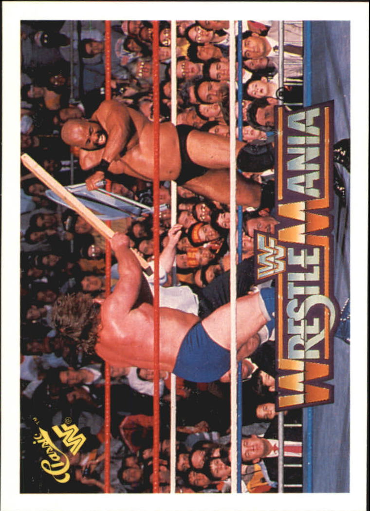 1990 Classic WWF History of WrestleMania #86 Bad News Brown/Hacksaw Jim Duggan