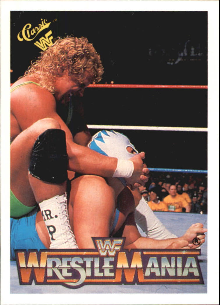 1990 Classic WWF History of WrestleMania #89 Mr. Perfect/Blue Blazer