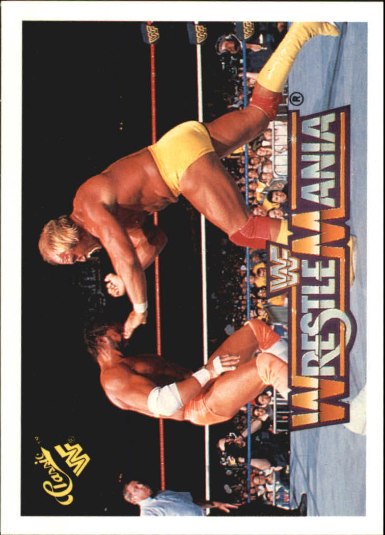 1990 Classic WWF History of WrestleMania #95 Hulk Hogan/Macho Man Randy Savage