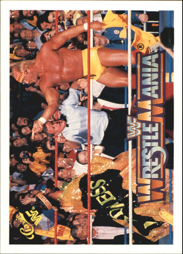 1990 Classic WWF History of WrestleMania #102 Hulk Hogan/Macho Man Randy Savage