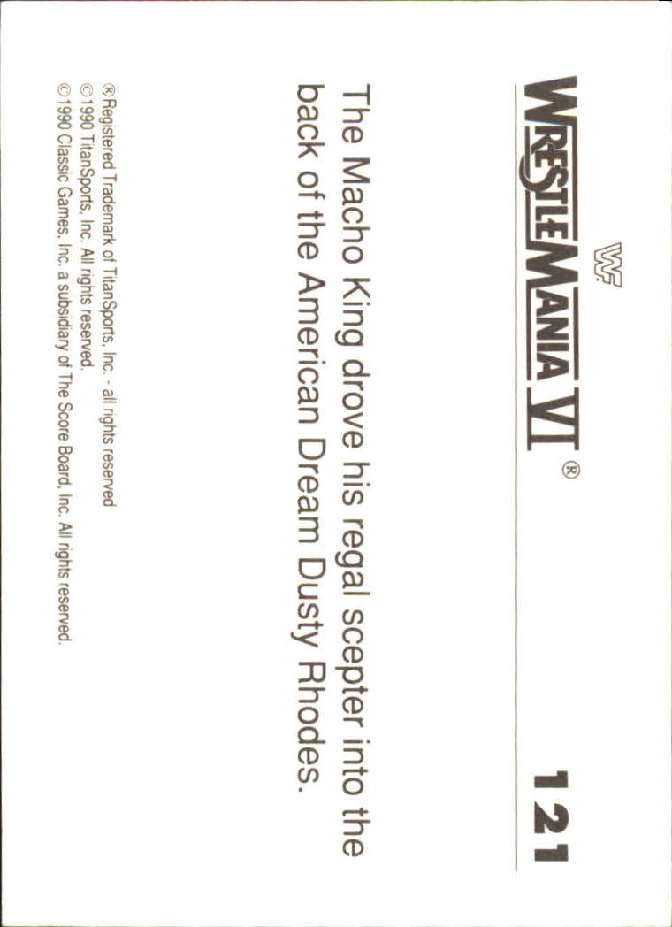 A8495- 1990 Classic WWF History of WrestleMania -You Pick- 15+ FREE US SHIP - Picture 177 of 221