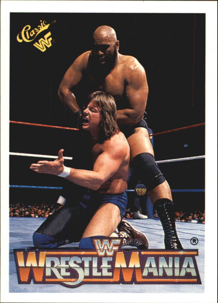 1990 Classic WWF History of WrestleMania #127 Bad News/Rowdy Roddy Piper