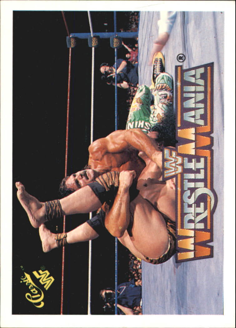 1990 Classic WWF History of WrestleMania #138 Ravishing Rick Rude/Superfly Jimmy Snuka