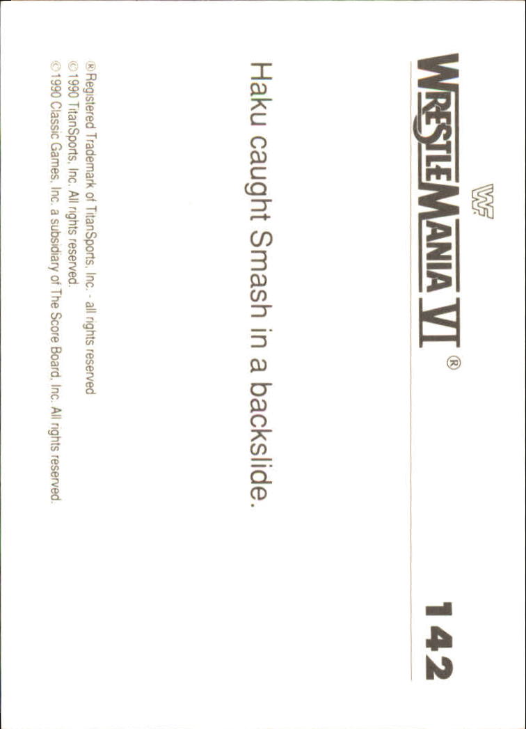 A8495- 1990 Classic WWF History of WrestleMania -You Pick- 15+ FREE US SHIP - Picture 209 of 221