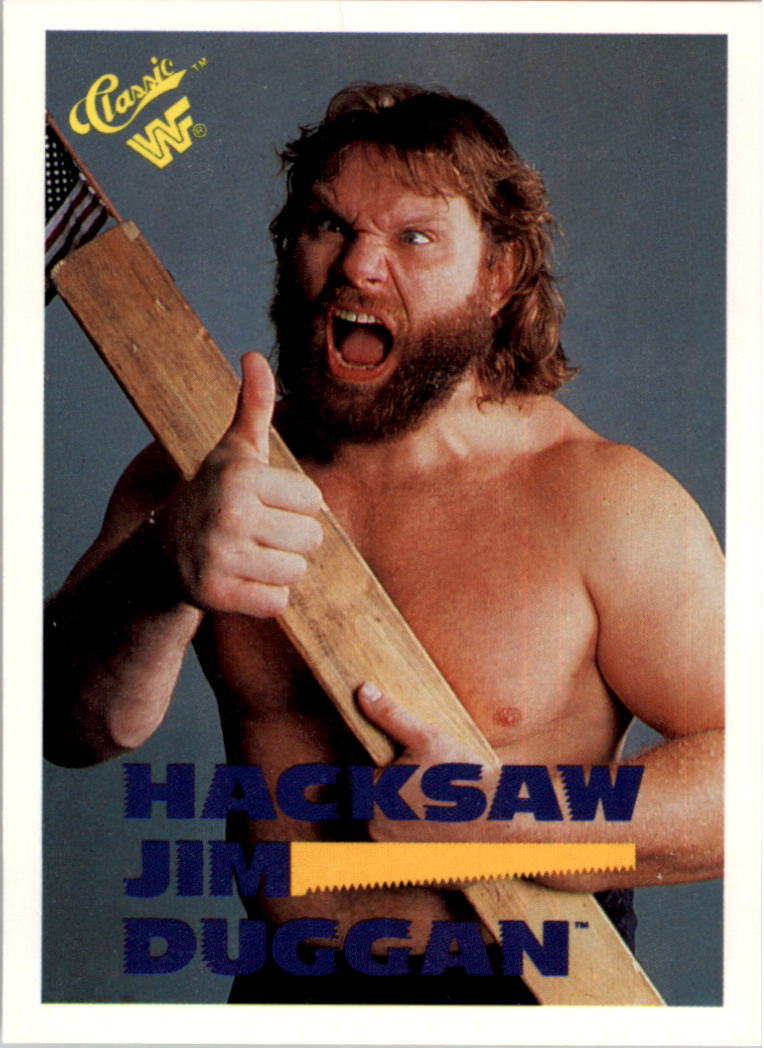 1990 Classic WWF #9 Hacksaw Jim Duggan